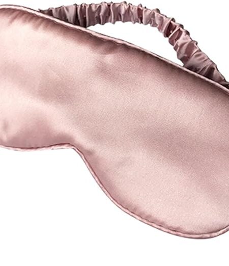 Sleep Mask, 3D Deep Contoured Eye Covers for Sleeping, 99% Block Out Light Eye Mask,Zero Pressure Cup Blindfold for Men Women, with Adjustable Strap for Sleeping, Yoga, Traveling (Pink)